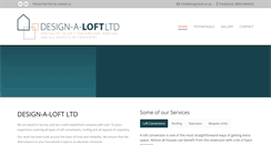 Desktop Screenshot of designaloft.co.uk