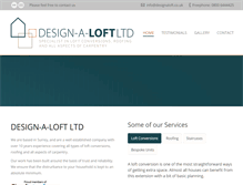 Tablet Screenshot of designaloft.co.uk